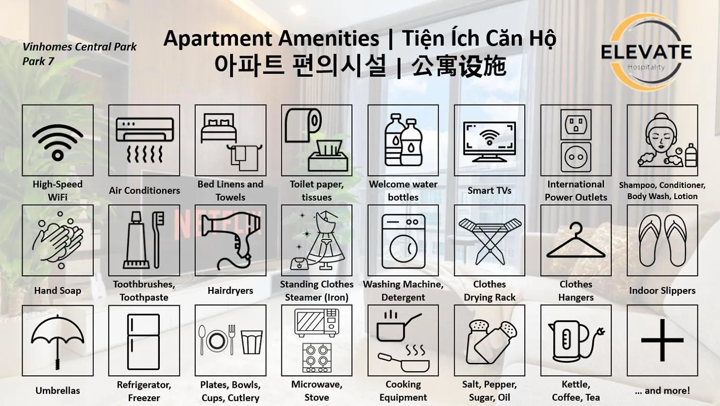 Apartment Vinhomes Central Park Collection XIII Ho Chi Minh City